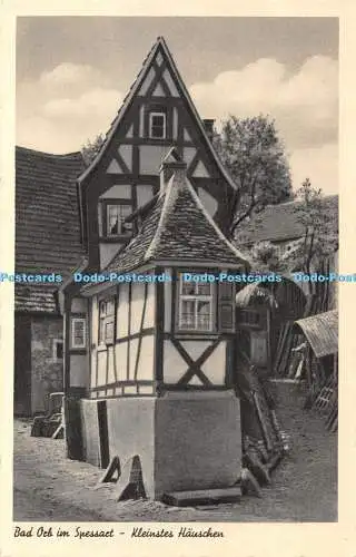 R342723 Bad Orb im Spessart Kleinstes Hauschen Franz Fries