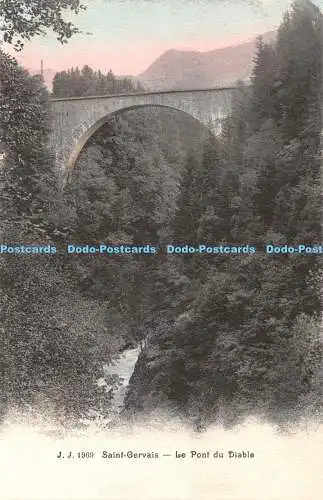 R342724 J J 1969 Saint Gervais Le Pont du Diable Jullien freres