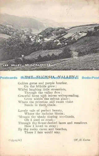 R342759 Lee Valley Nr Ilfracombe The Fuchsia Valley W H Coates E Osborn 1908