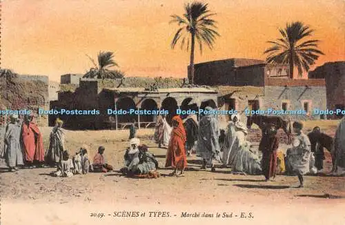 R344071 Scenes et Types Marche Dans le Sud E S