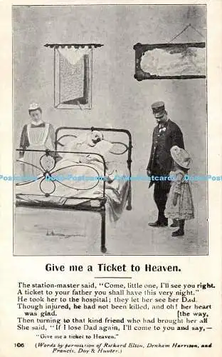 R340021 Give me a Ticket to Heaven Living Bilderserie Richard Elton Denham Ha