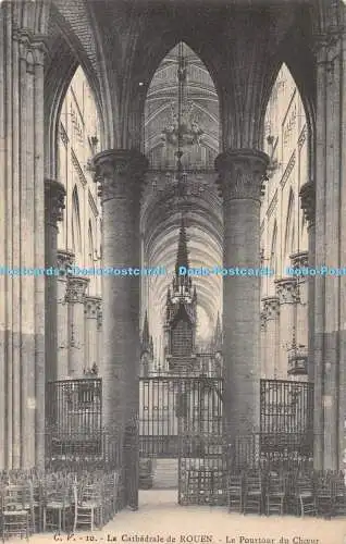 R342844 C V 10 La Cathedrale de Rouen Le Pourtour du Choeur