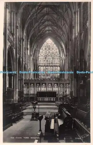 R338059 York Minster The Choir Walter Scott RP