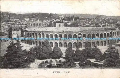 R341569 Verona Arena Postkarte 1919