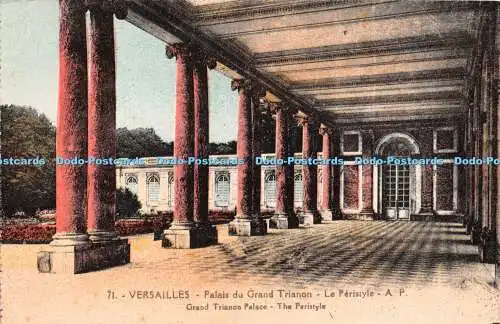 R344159 Versailles Grand Trianon Palace The Peristyle A P E Papeghin