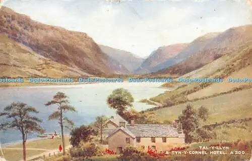 R341684 Tal y Llyn and Ryn y Cornel Hostel Valentine Art Farbe Brian Gerald 194
