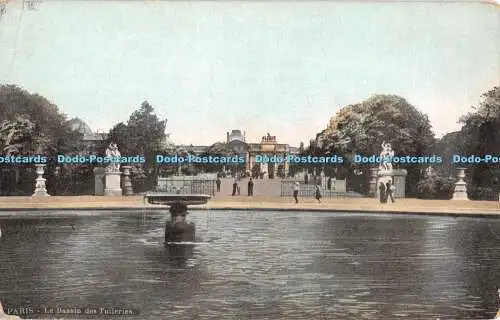 R344256 Paris La Bassin des Tuileries Aqua Photo V