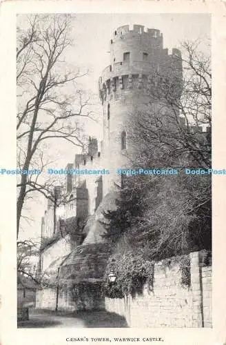 R340215 Warwick Castle Caesar Tower Postkarte