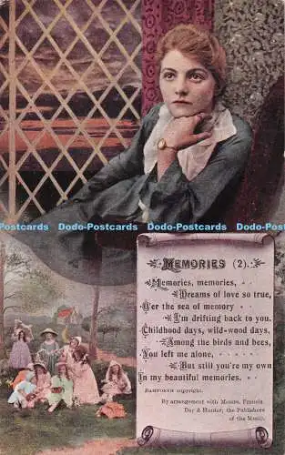 R343040 Memories 2 Herren Francis Day und Hunter Bamforth Songs Serie Nr. 5039