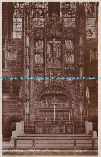 R345949 The Reredos Liverpool Cathedral 91737 J V Valentine and Sons RP