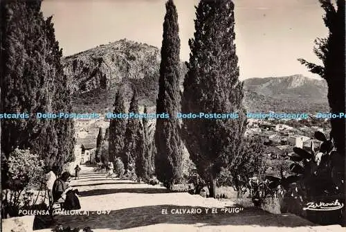 R341798 Pollensa Mallorca El Calvario y el Puig Zerkowitz V Rotger