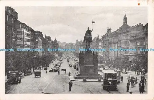 R346020 Praha Vaclavske namesti Postkarte