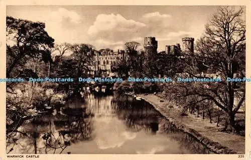 R344420 Warwick Castle H J Busst 1954