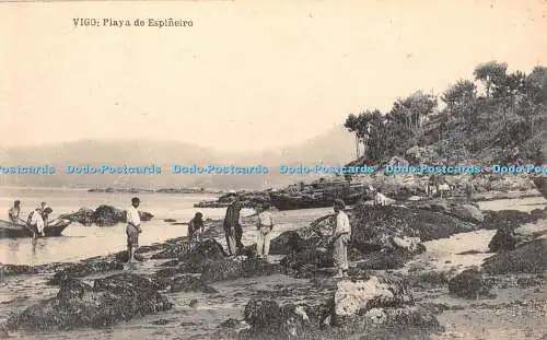 R344453 Vigo Playa de Espineiro Hauser y Menet Eugenio B Tetilla