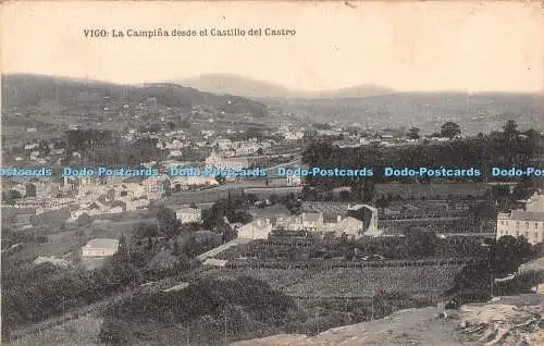 R344455 Vigo La Campina Desde el Castillo del Castro Hauser y Menet Eugenio B Te