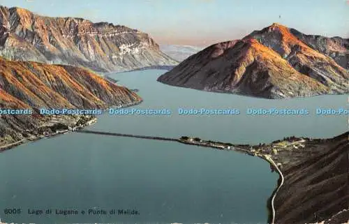 R346091 Lago di Lugano e Punta di Melide Kilchberg Wehrli A G 1926