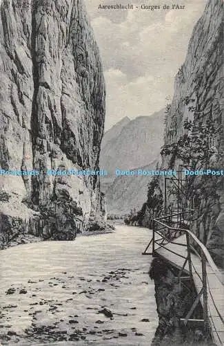 R343264 Aareschlucht Gorges de lAar F Oesch Müller