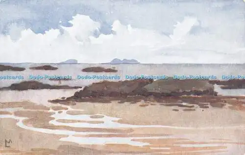 R346141 Salum Bay Tiree Gemälde von Margaret Ledingham