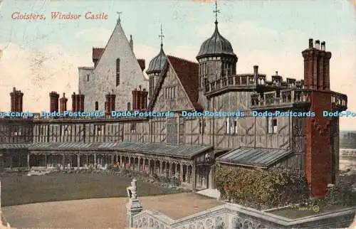 R346196 Windsor Castle Cloisters V und S E Marshall 1909