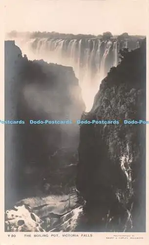 R343348 V 20 The Boiling Pot Victoria Falls Smart and Copleys Rhodesia Bulawayo