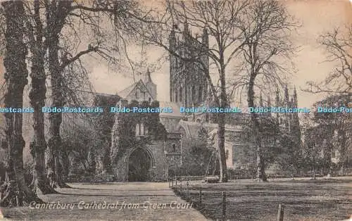 R346218 Canterbury Cathedral aus der Green Court Valentines Serie