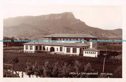 R346236 Jaca La Universidad Foto Heras Postkarte