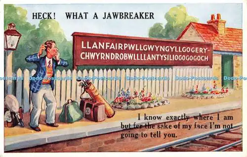 R344674 Heck What a Jawbreaker I Know genau Where I bin but Fre the Sake of My