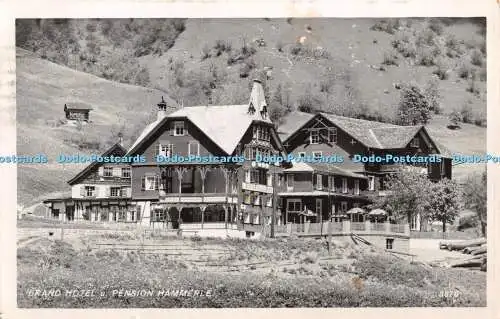 R346301 Marke Hotel u Pension Hammerle Risch Lau 1950