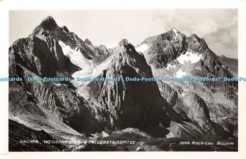 R346316 Bacher Weissschrofen und Fallerstaisspitze Risch Lau Nr 3200