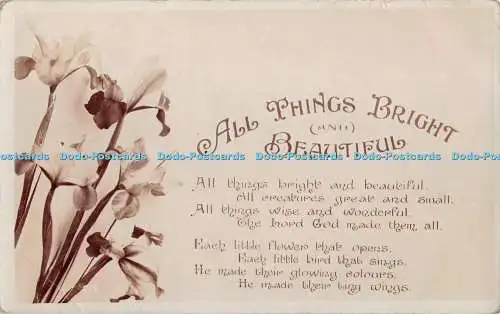 R344732 All Things Bright and Beautiful Flowers A und G Taylor Reality Serie von