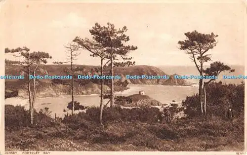 R346375 Jersey Porteelet Bay Photochrom 1930