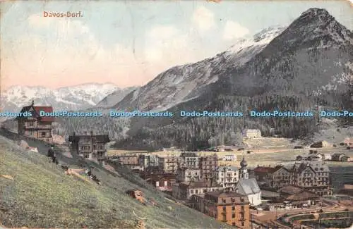 R346387 Davos Dorf J Tomaszewski Nr 1087 1907