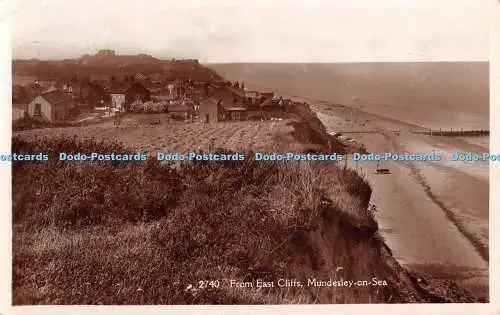 R346423 Mundesley on Sea From East Cliffs H Coates Nene Series RP 1934