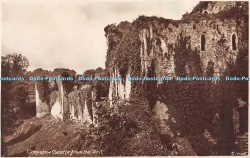 R346429 Chepstow Castle aus der Dell W H S Kingsway Echtfoto Serie