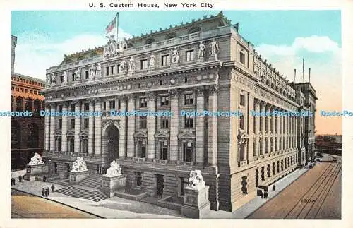 R346452 New York City U S Custom House American Art Publishing H Finkelstein