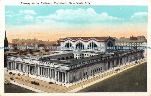 R346460 New York City Pennsylvania Railroad Terminal American Art Publishing H F