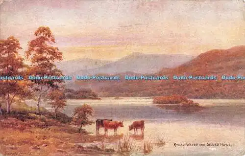 R344864 Rydal Water and Silver Howe J Salmon 1946