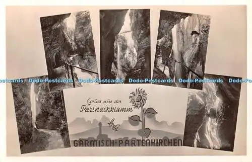 R343637 Gruss aus der Partnachklamm bei Garmisch Partenkirchen No 31 Porer Multi