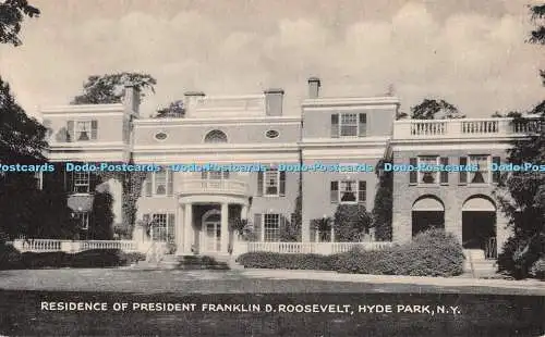 R344902 Hyde Park N Y Residence of President Franklin D Roosevelt The Collotype