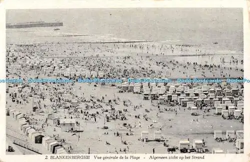 R346507 Blankenberghe Vue generale de la Plage Algemeen zicht op het Strand 1933