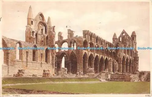 R346534 Whitby Abbey J Salmon Gravure Style 1930