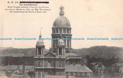 R346555 Boulogne Sur Mer La Cathedrale Stevenard Postkarte