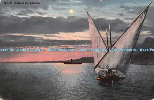 R346602 Barque du Leman Phototypie Co Neuchatel