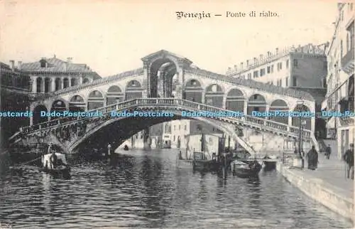 R345011 Venezia Ponte di rialto G Vercelli N 338