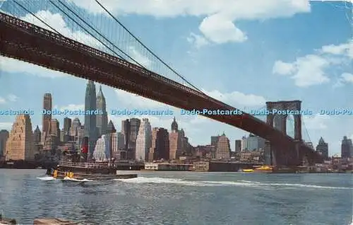 R343789 418 Brooklyn Bridge New York City Naturfarbe Mike Roberts Alfred Main