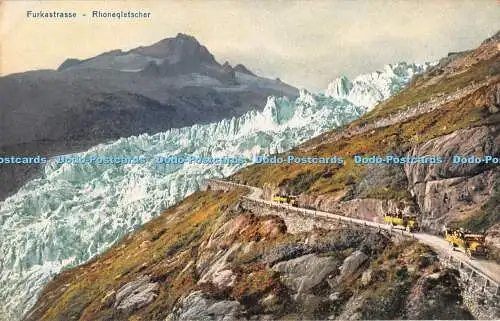 R345031 Furkastrasse Rhonengletscher E Goetz 5384