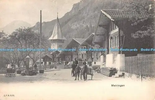 R346688 Meiringen C P N 5316 Postkarte