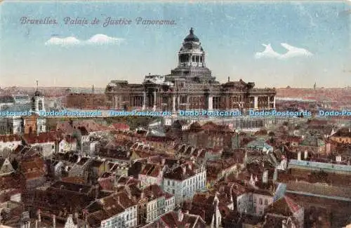 R345152 Bruxelles Palais de Justice Panorama H P