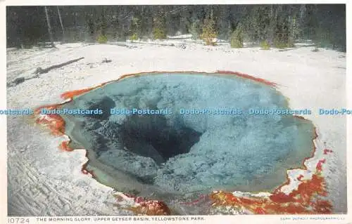 R345188 The Morning Glory Upper Geyser Basin Yellowstone Park 10724 Detroit Phot