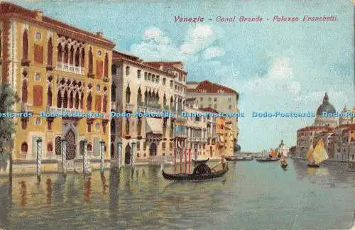 R346875 Venezia Canal Grande Palazzo Franchetti Attilio Scrocchi N 1808 1919